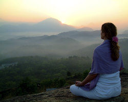 Meditation – Indien Nepal Reisen